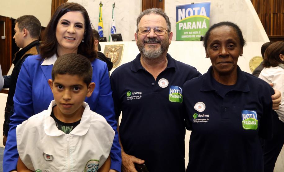 Nota Paraná é homenageado na AlepFoto Gilson Abreu/ANPr