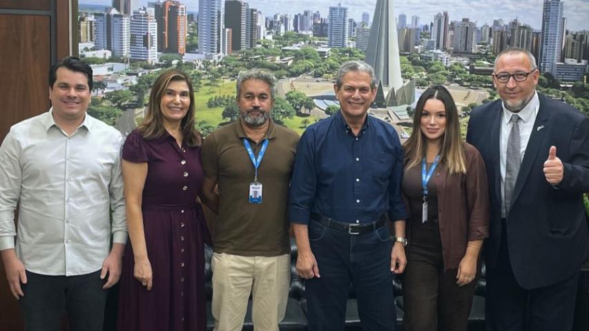 Diretor-Geral da Seju visita Prefeitura de Maringá e trata das obras da Casa de Semiliberdade